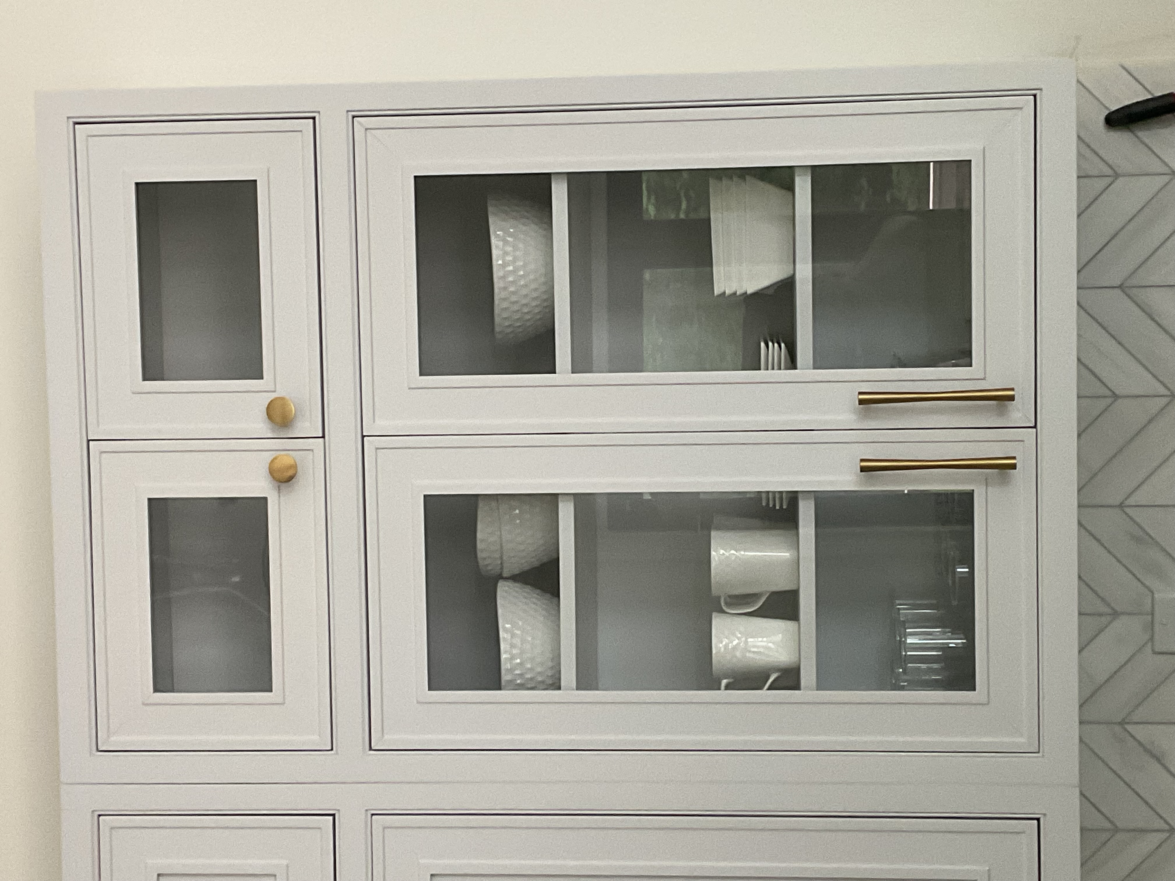 1/8" Clear cabinet glass