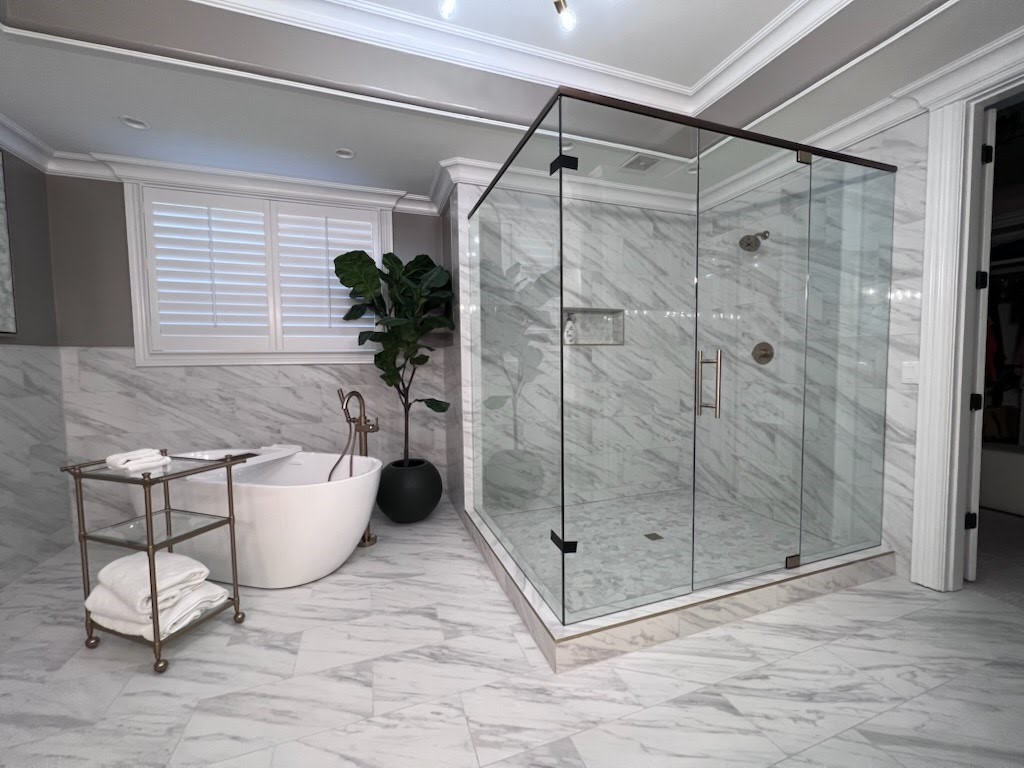 This is Brushed Bronze hardware which matches Delta's Champagne Bronze fixtures!